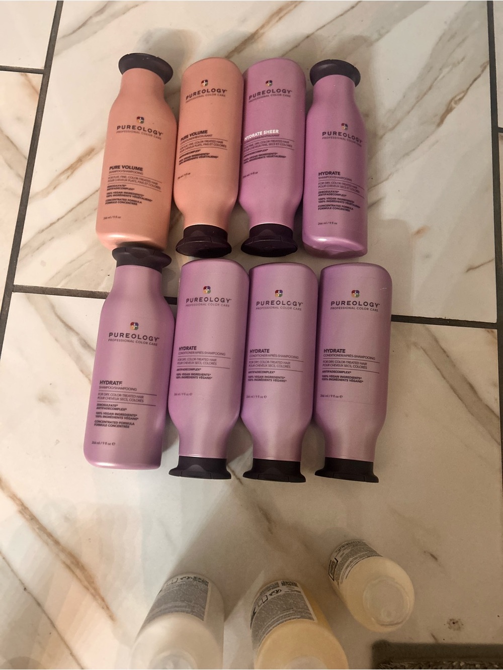 Pureology Body Wash Collection (Pink & Peach)